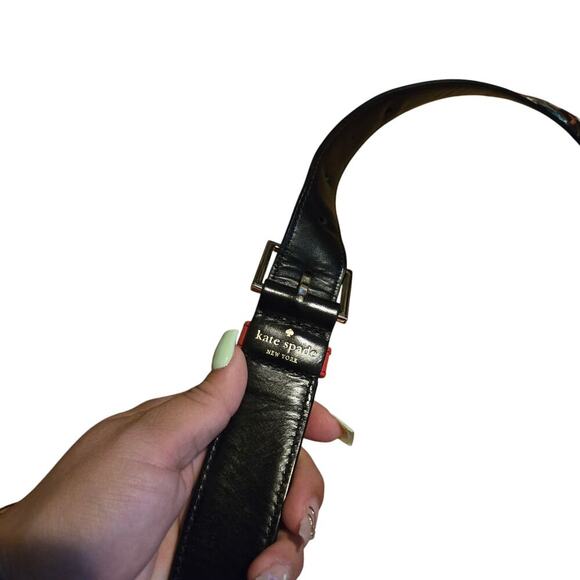 Kate Spade Red Cameron Byrdie Saddle Bag - Picture 5 of 8